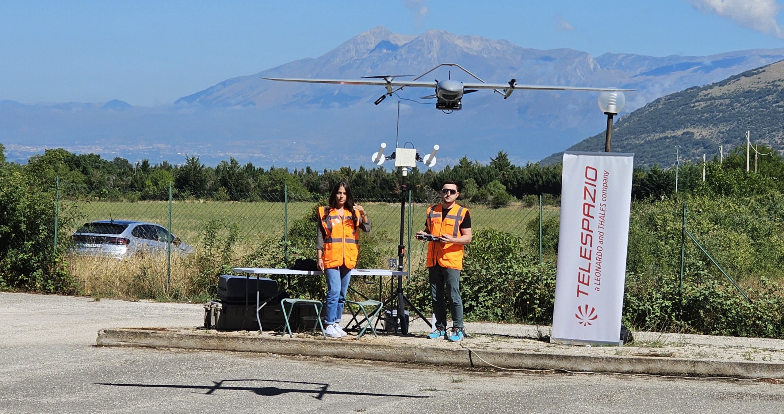 immagine di droni portano medicinali in abruzzo