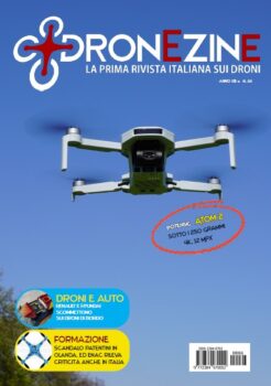 foto copertina rivista dronezine magazine