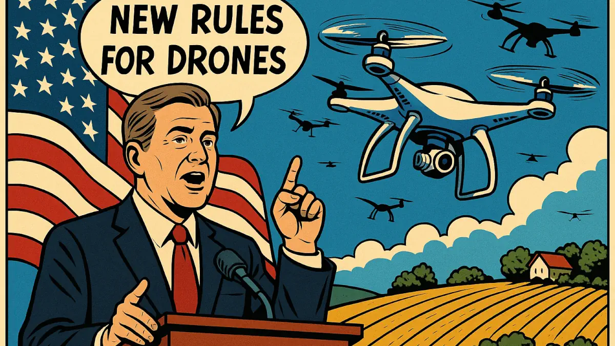 usa puntano a snellire procedure per volo bvlos coi droni