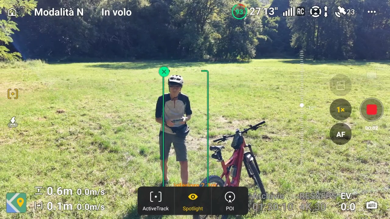 immagine di Mini 5 pro cine spotlight problemi
