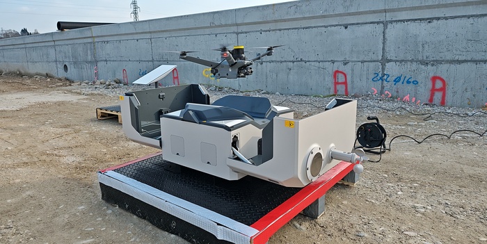 DJI Sock, stazione autonoma controllo droni
