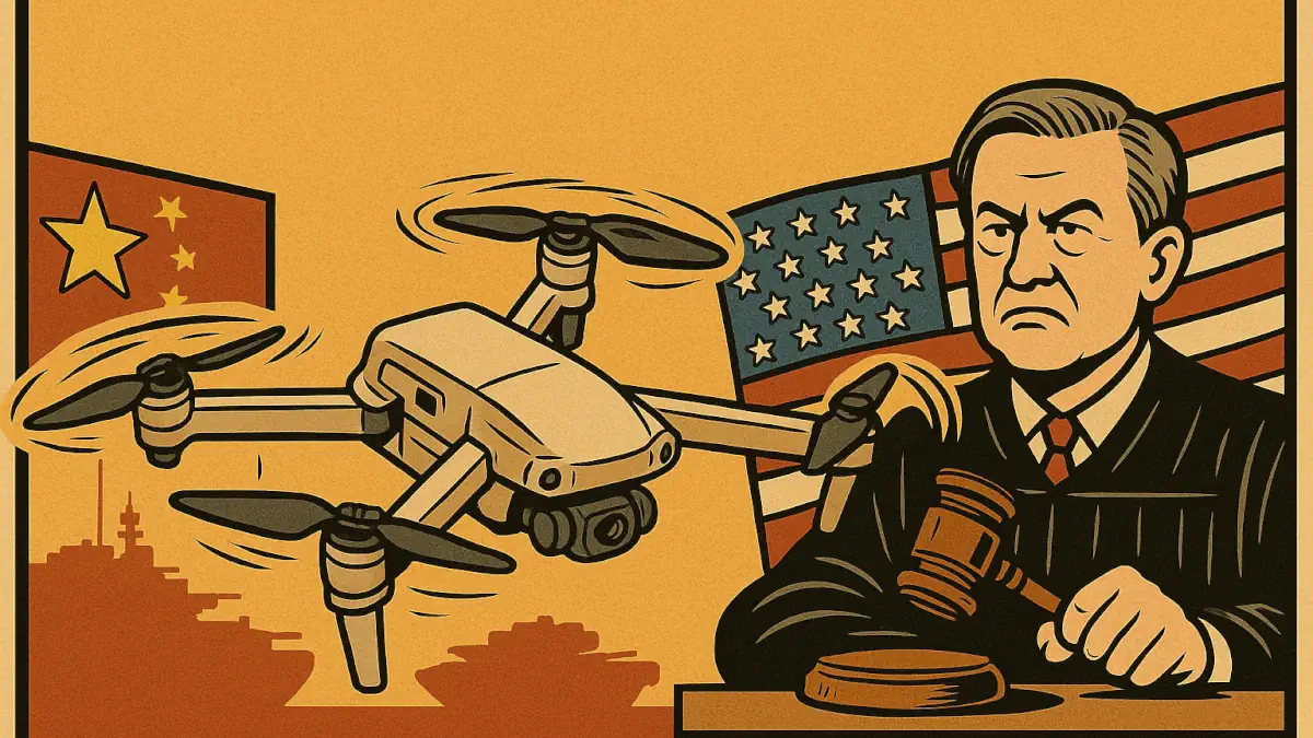 dji rischio ban da dicembre sotto accusa legami militari
