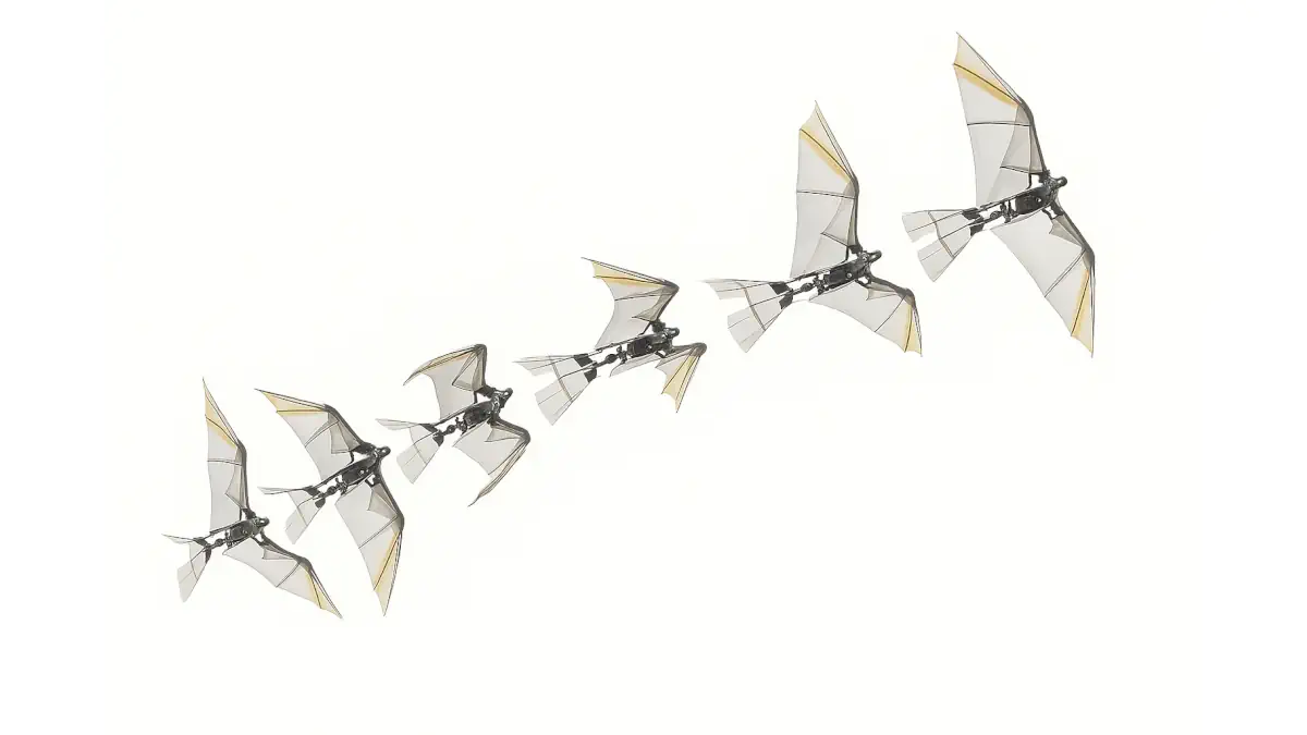 robofalcon 2.0 drone ispirato al volo degli uccelli maggiore efficienza di volo
