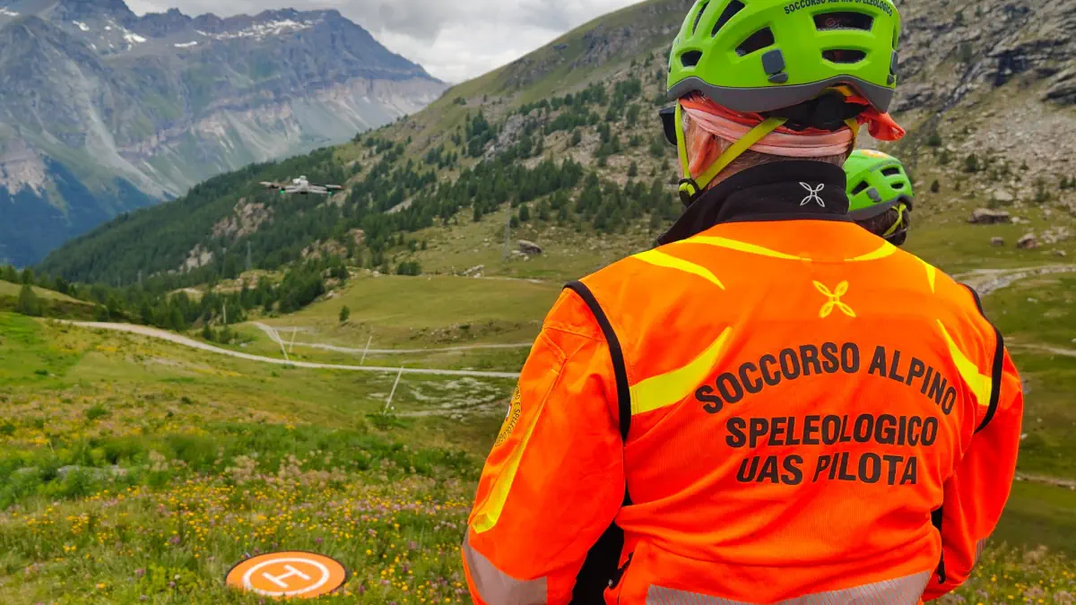 corso droni soccorso alpino