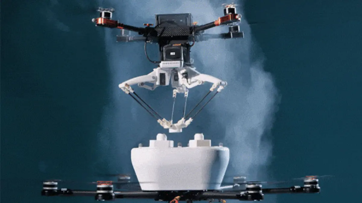 flyingtoolsbox scambio di strumenti al volo tra droni