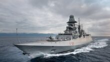 immagine di nave militare fincantieri