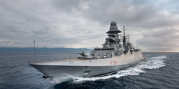 immagine di nave militare fincantieri