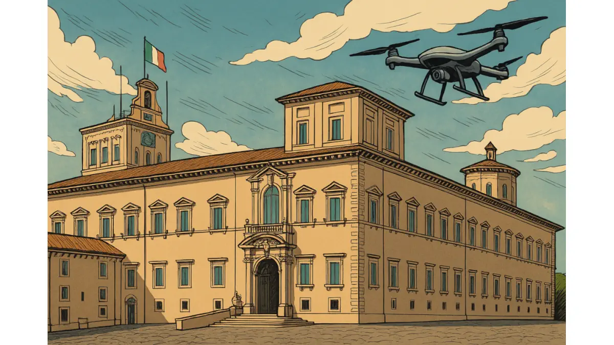 roma sicurezza droni misure straordinarie 3 eventi ottobre 2025