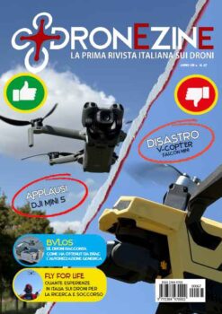 foto copertina rivista dronezine magazine