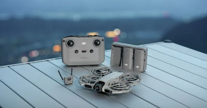 dji neo 2 combo con 3 batterie