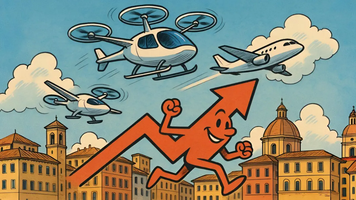 mercato droni italia crescita 2025