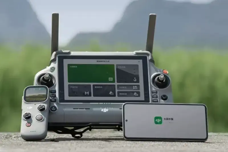 mini radiocomando per droni agras dji