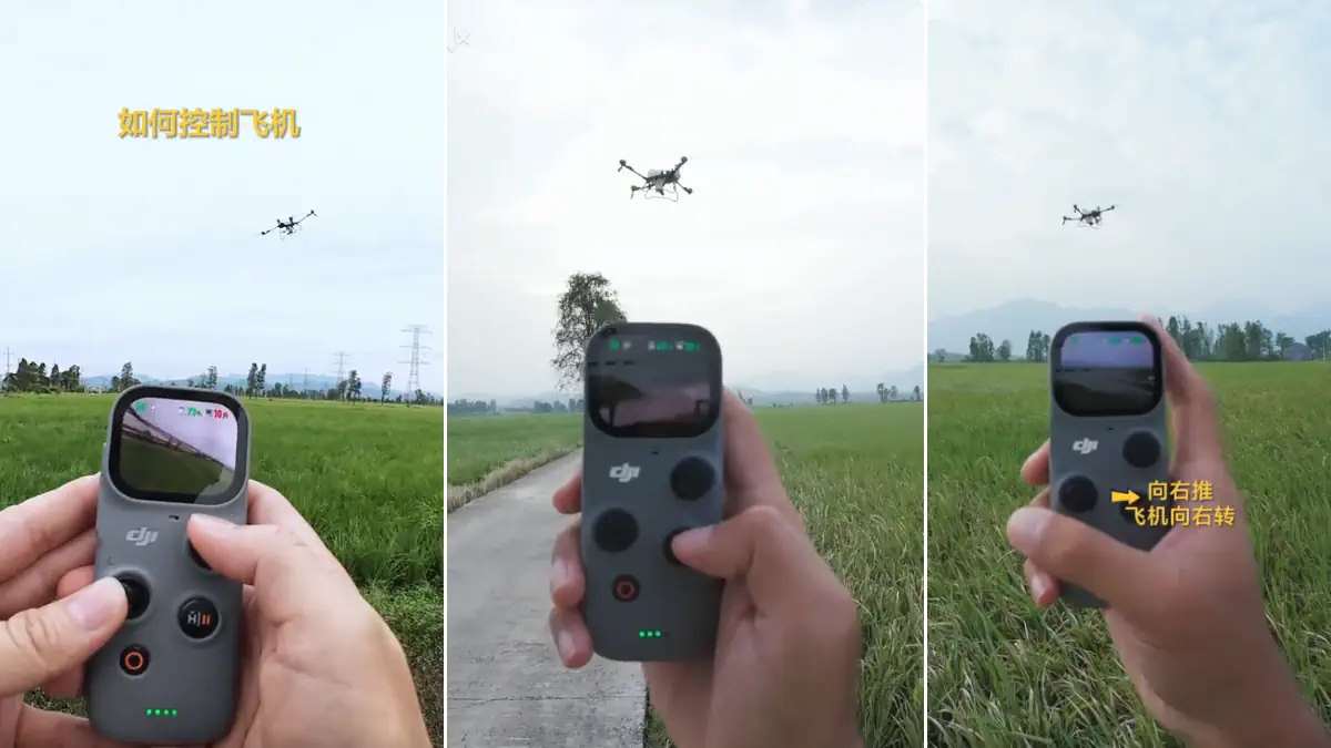 nuovo controller dji tascabile in cina
