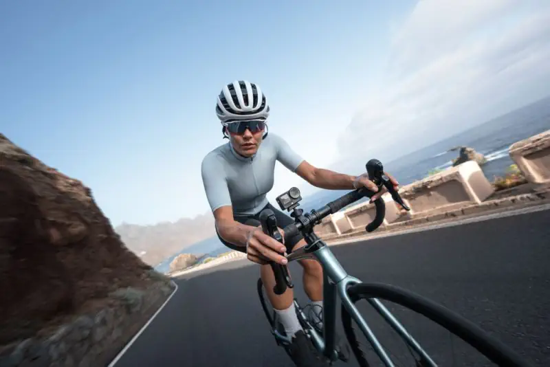 osmo action 6 in bici