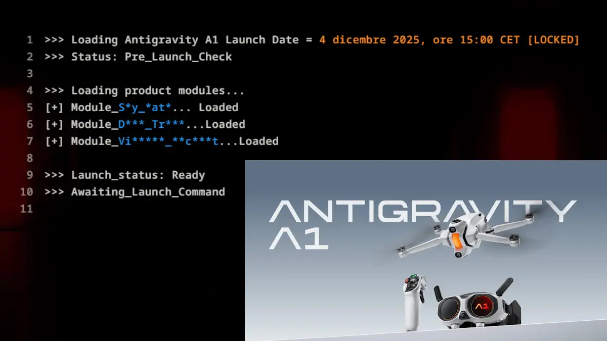 teaser antigravity a1 4 dicembre