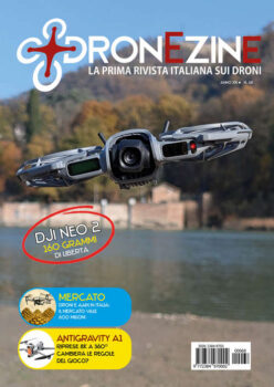 foto copertina rivista dronezine magazine