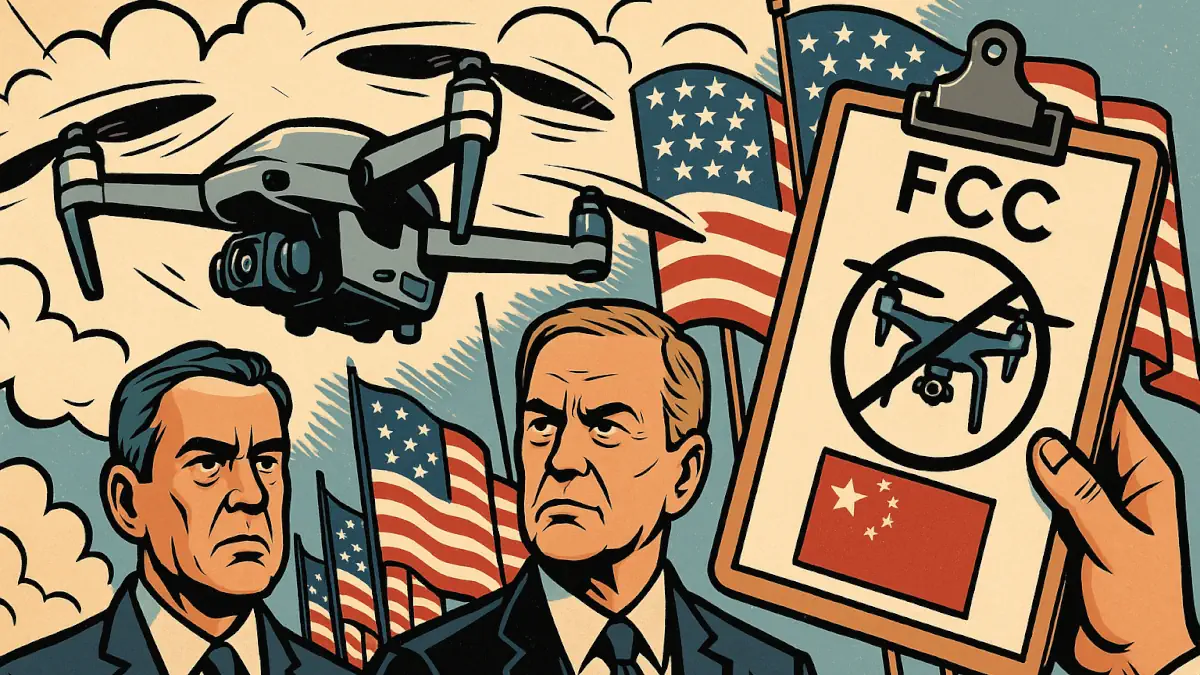 dji ban FCC usa 23 dicembre 2025