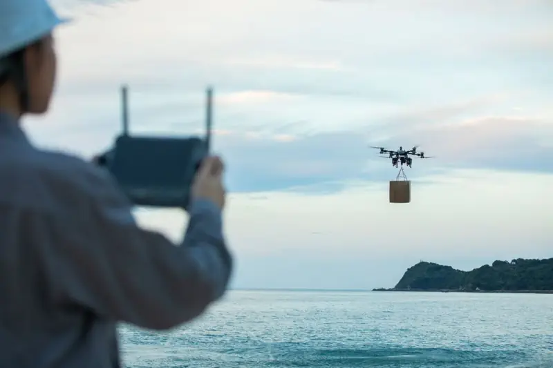 dji flycart 100 consegna off shore