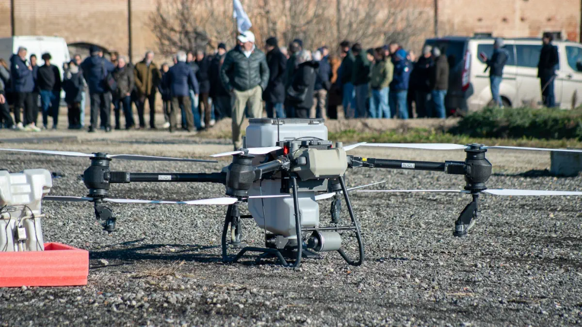 droni dji agras montarucco risaie