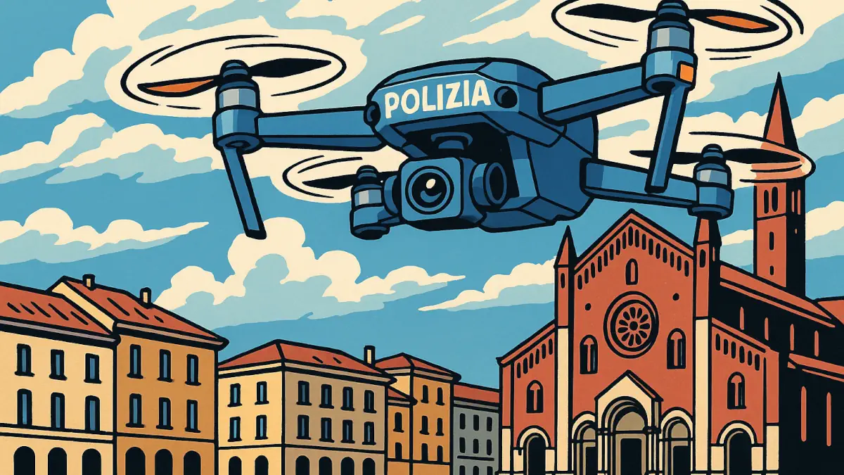 piacenza nuovi droni polizia locale