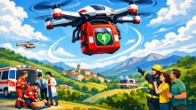 parte sperimentazione seuam droni salvavita abruzzo