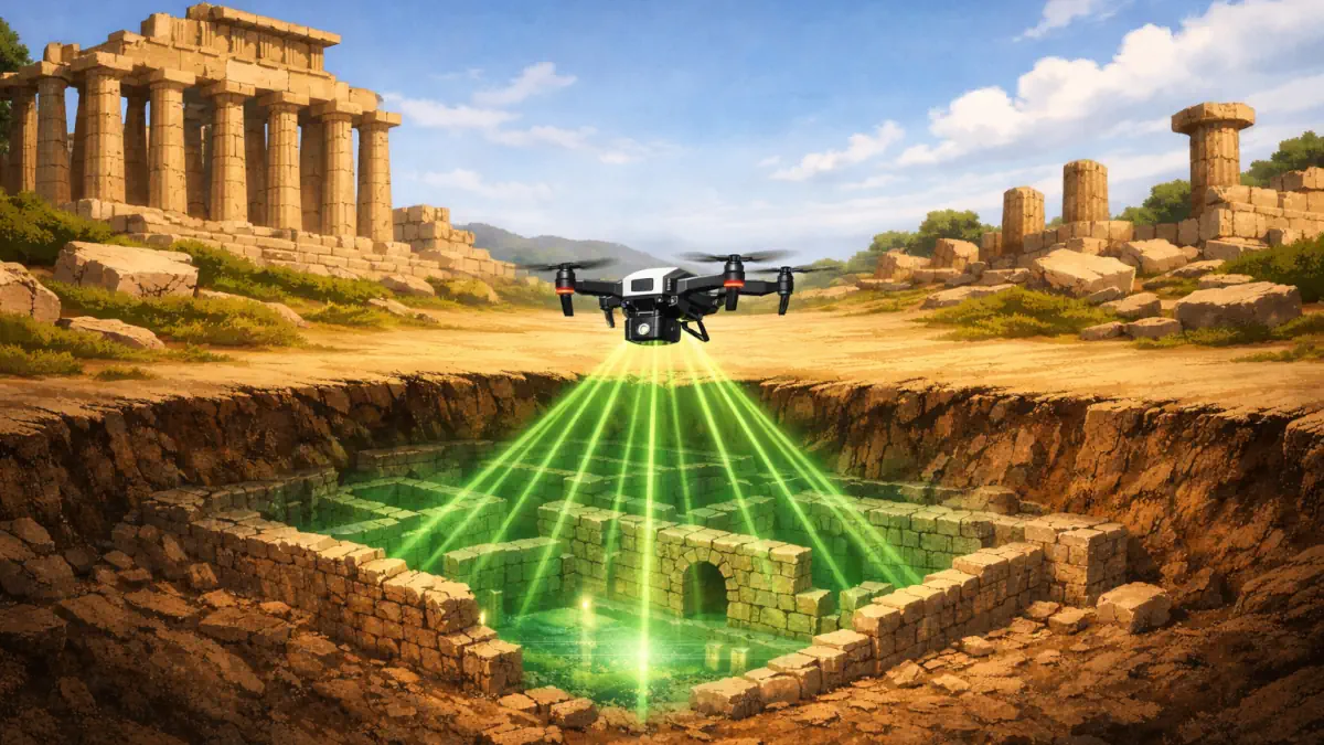 Droni e Lidar a Selinunte per svelare l&rsquo;antica polis