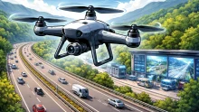 droni autostrada la spezia parma futuro