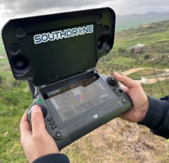 immagine di radiocomando south drone frana niscemi