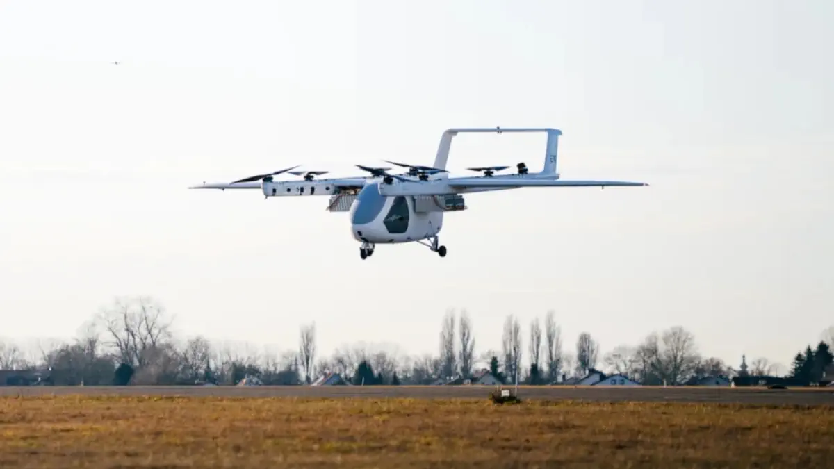 romeo drone evtol tedesco 2,7 tonnellate primo volo