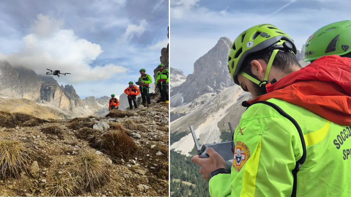 Ricerca dispersi più veloce il Soccorso Alpino punta su droni e AI per gli interventi in quota