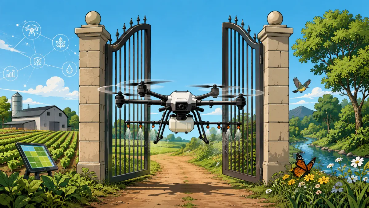consiglio europeo apre a trattamenti pesticidi via drone