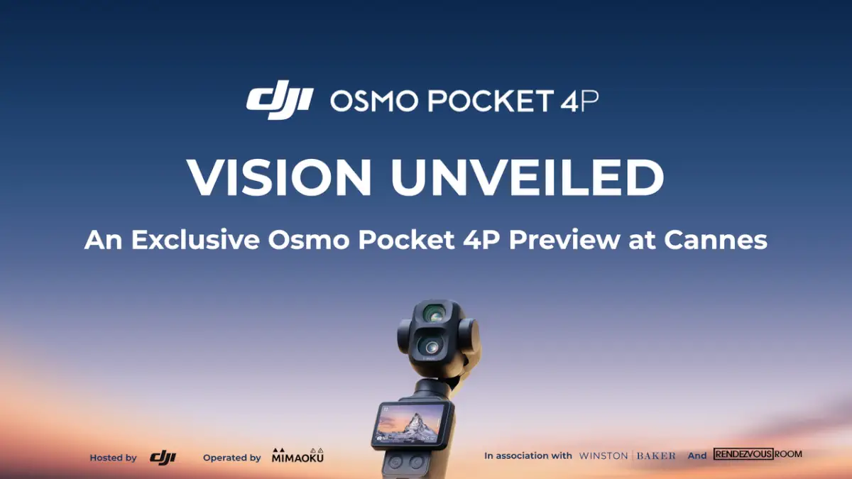 dji presenta osmo pocket 4p a cannes