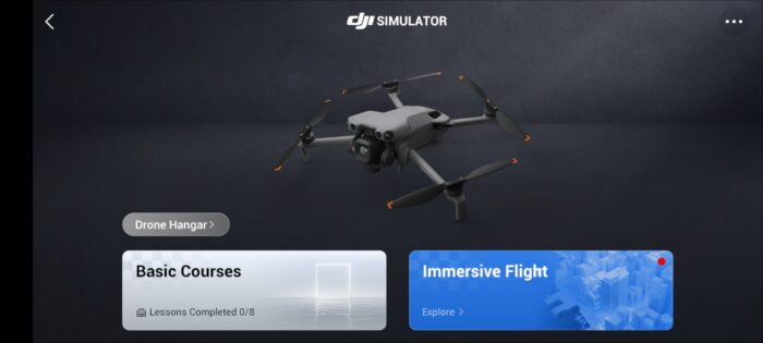 immagine di dji simulator