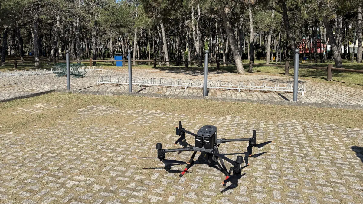 drone monitoraggio lignano pineta