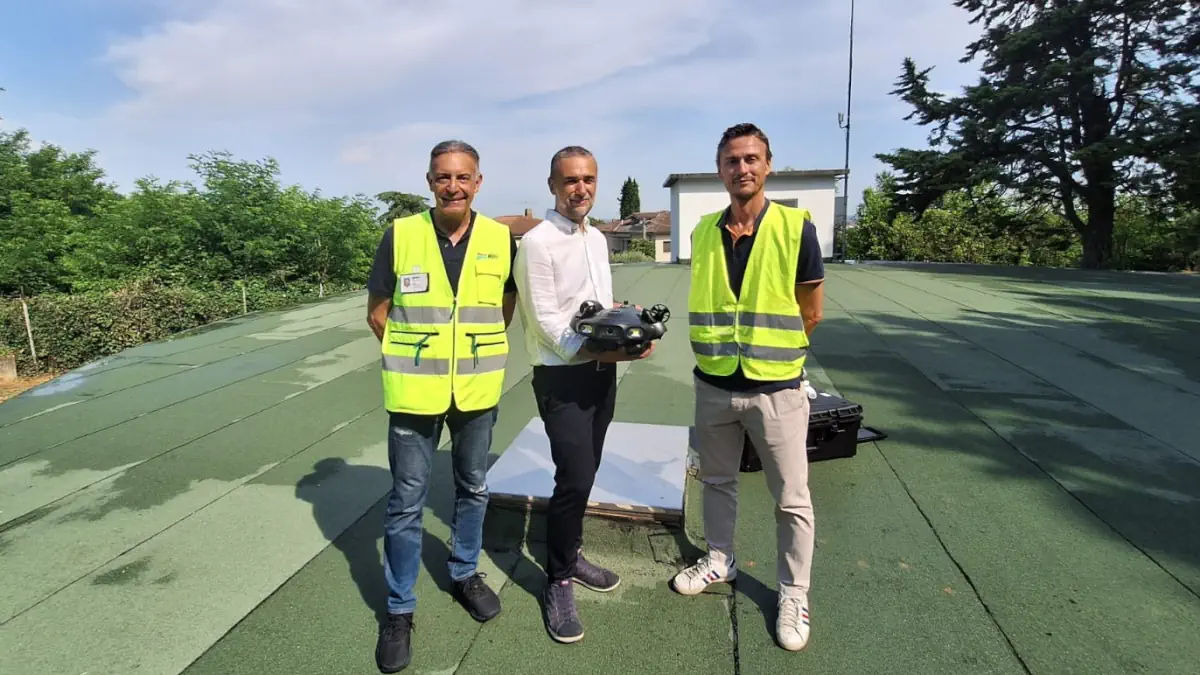 drone subacqueo hera serbatoio monte di cesena