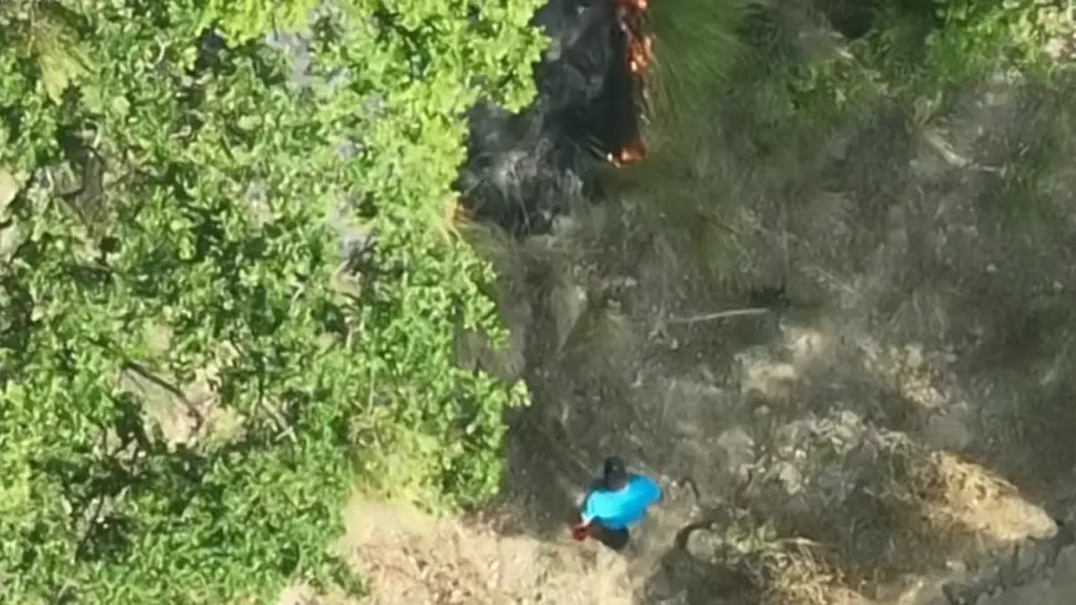 carabinieri forestali drone incastra presunto priomane
