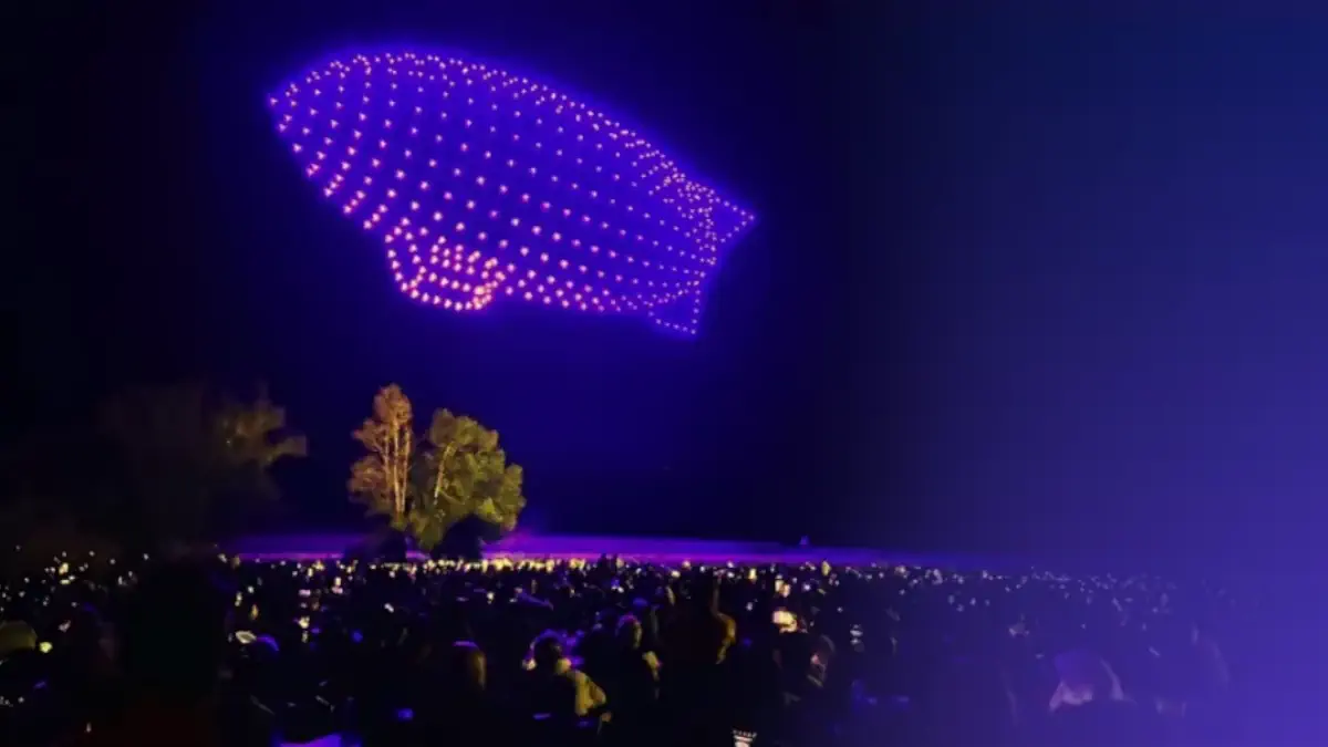 drone show bologna fiere 25 giugno