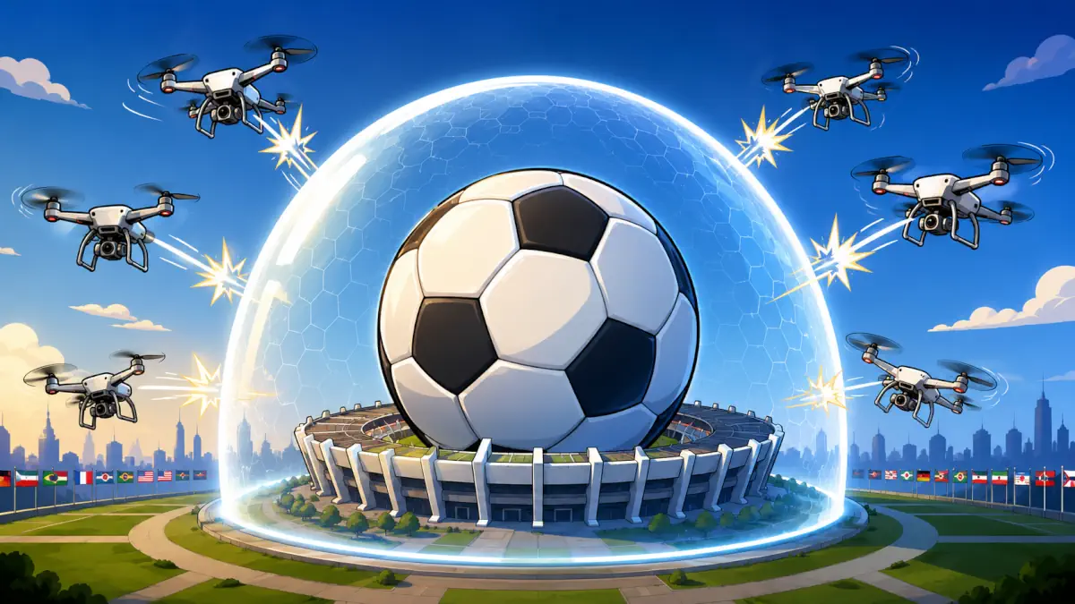 no fly zone usa faa restrizioni droni per mondiali di calcio 2026