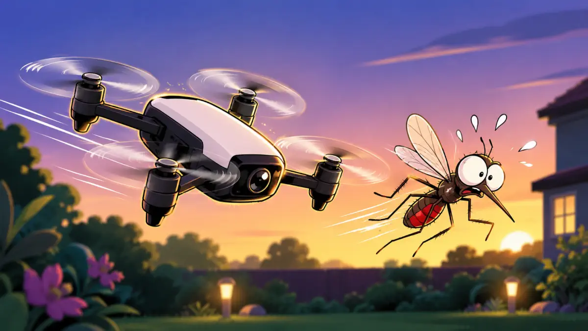 drone elimina zanzare con le eliche tornyol