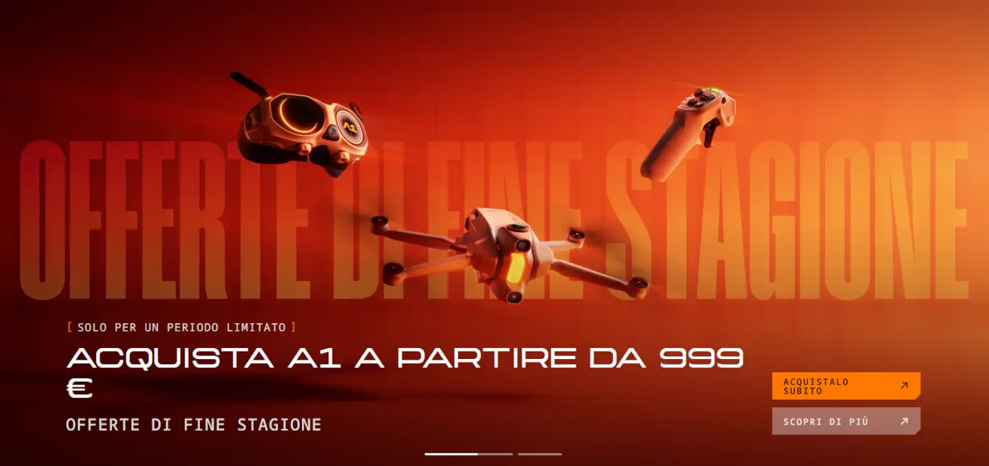 offerte antigravity A1 estate 2026