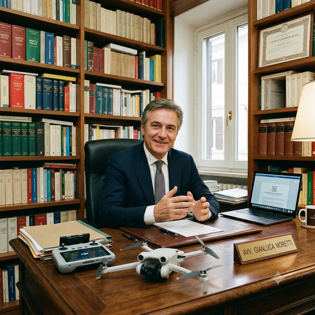 immagine di tutela legale per droni