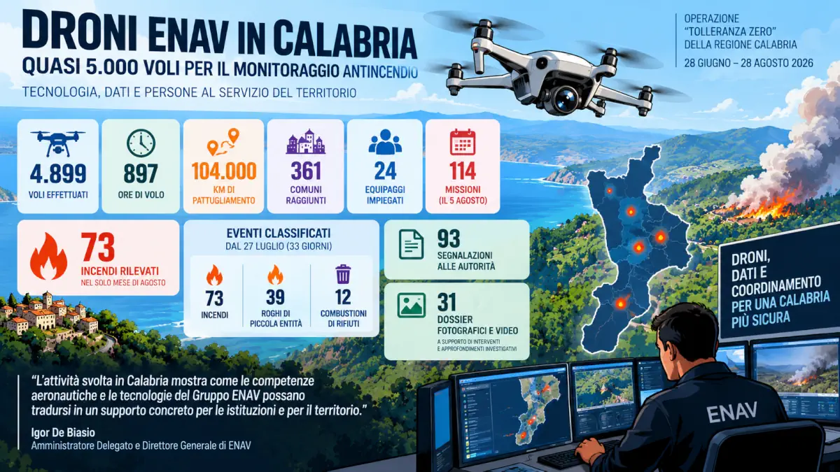infografica droni anti incendio calabria estate 2026