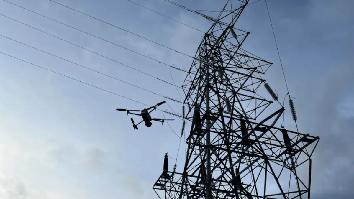 uk droni bvlos per controllare linee elettriche dopo le tempeste