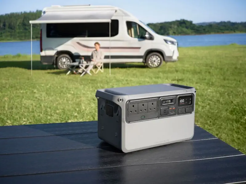 dji power auro 2000 elite uso in camper