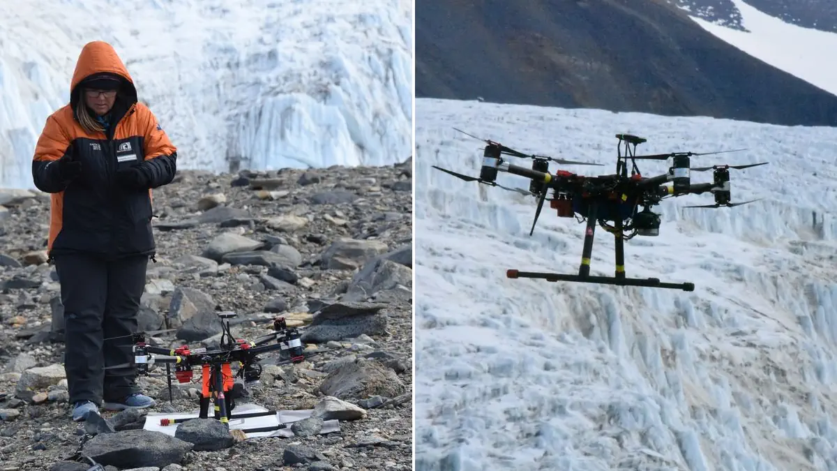 ricerca con droni e satelliti in antartide Università di Wollongong